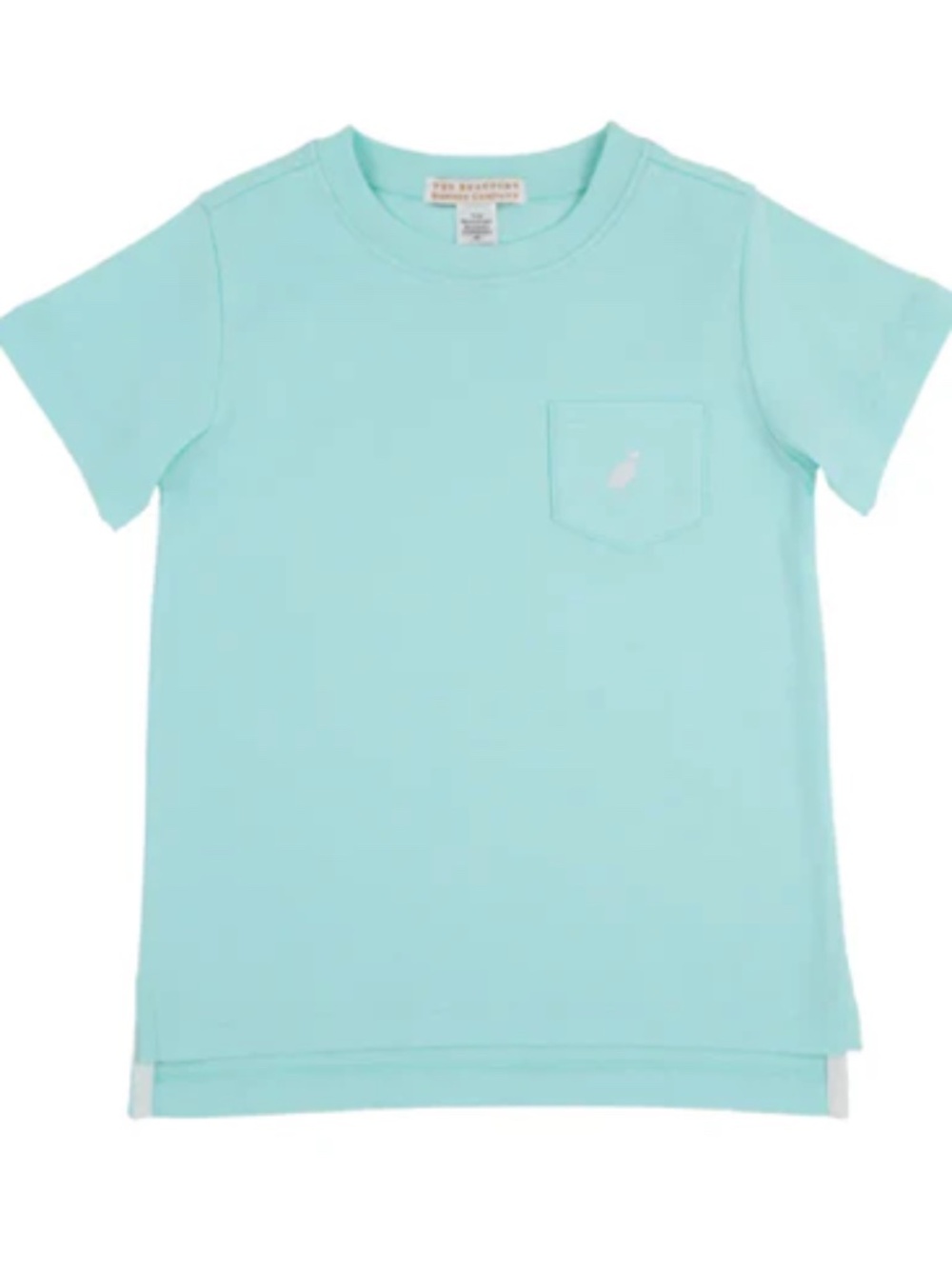 Seafoam Pocket Short Sleeve Tee - Kids